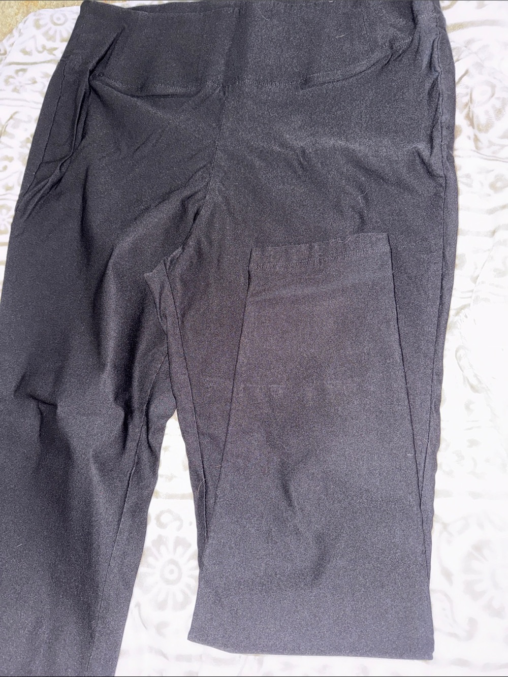 Women’s Black Stretch Casual Pants
